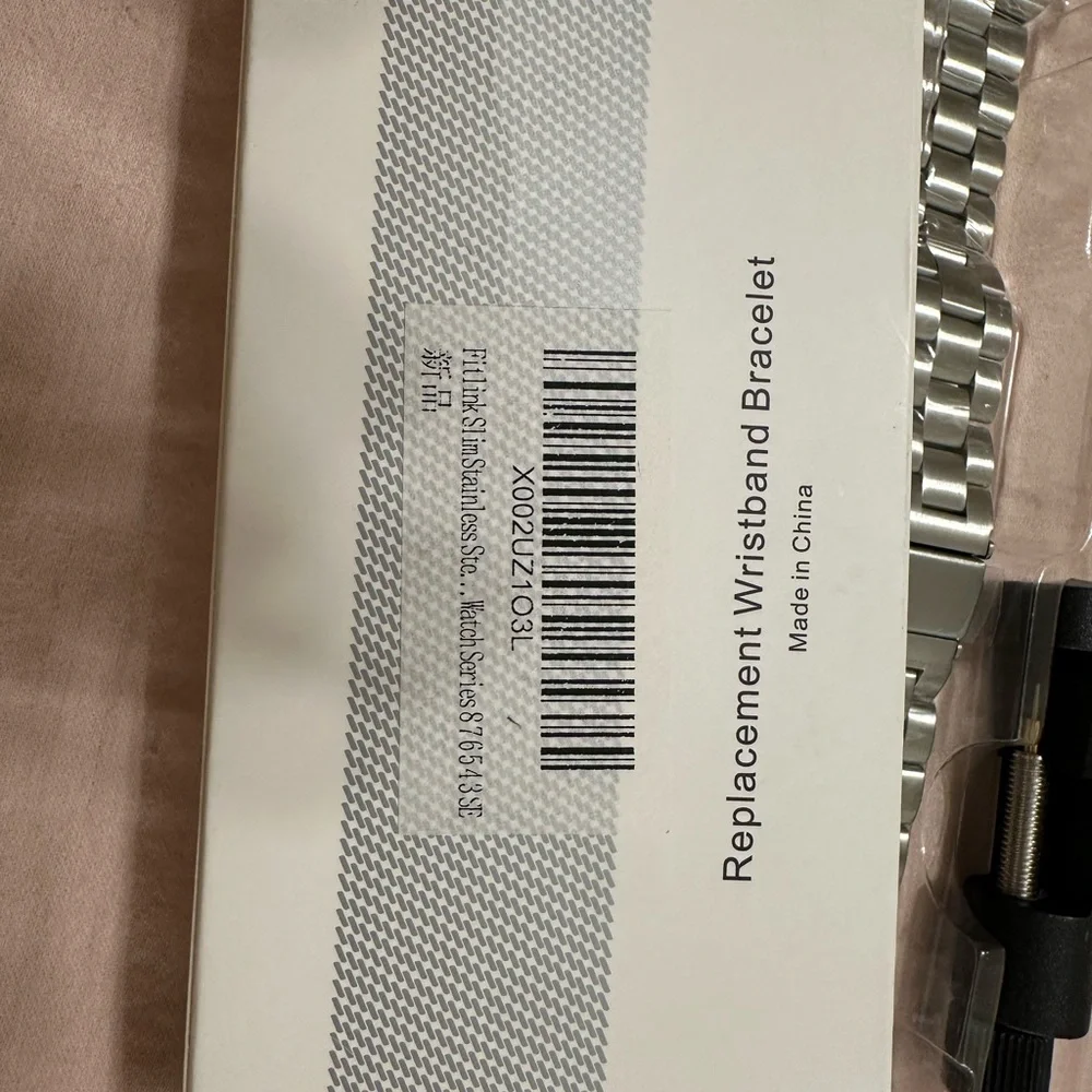 Fitlink Silver Smart Watch Band